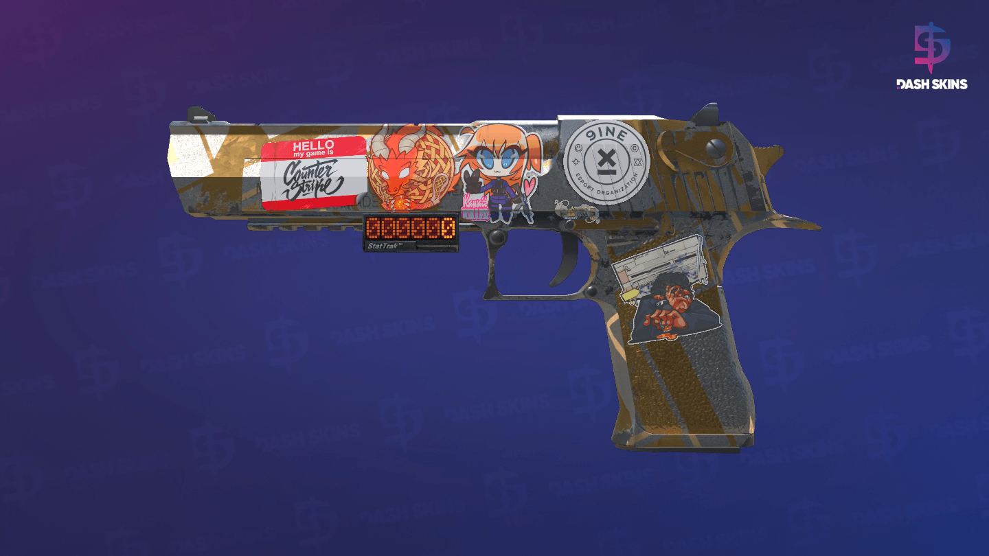 StatTrak™ Desert Eagle | Bronze Deco (Field-Tested) Screenshot Playside