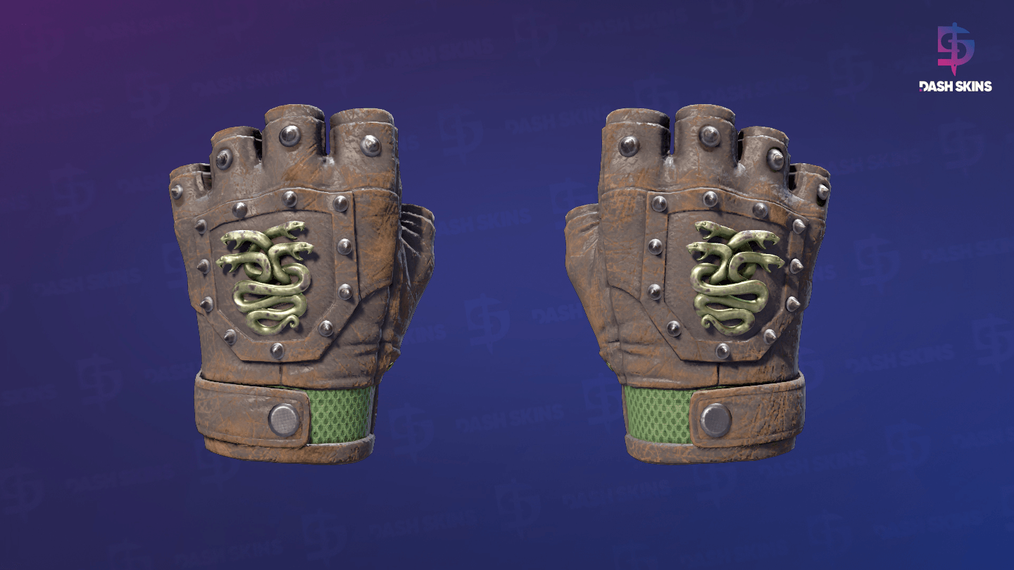 ★ Hydra Gloves | Emerald (Battle-Scarred) Screenshot Playside