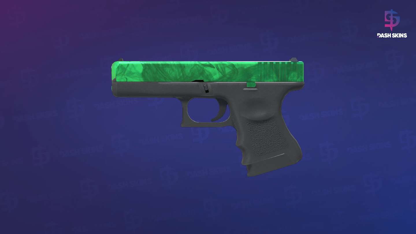 Glock-18 | Gamma Doppler (Minimal Wear) - Emerald Screenshot Playside