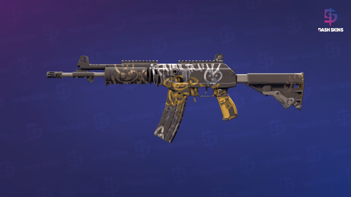 Galil AR | Metallic Squeezer (Minimal Wear) Screenshot Playside