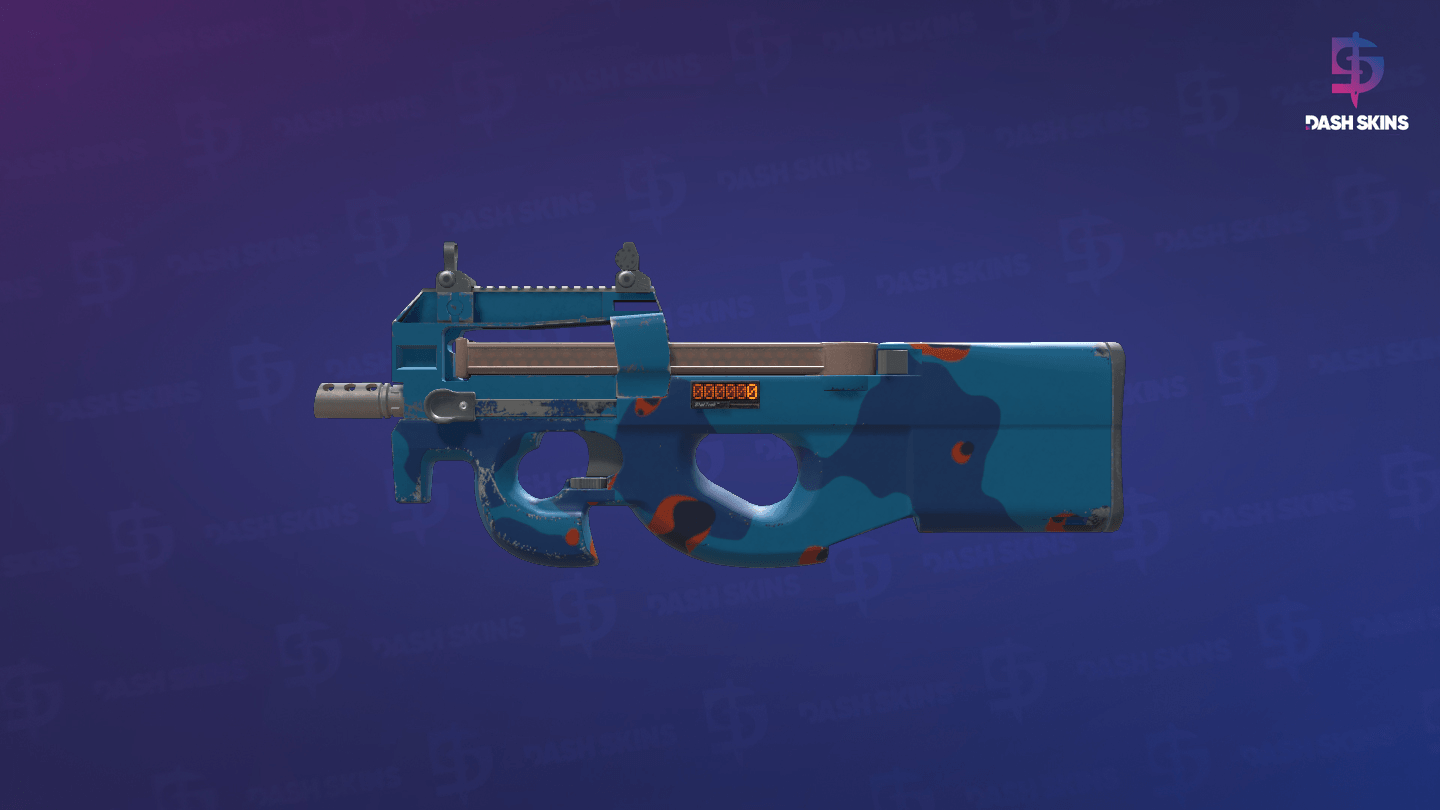 StatTrak™ P90 | Blind Spot (Minimal Wear) Screenshot Playside