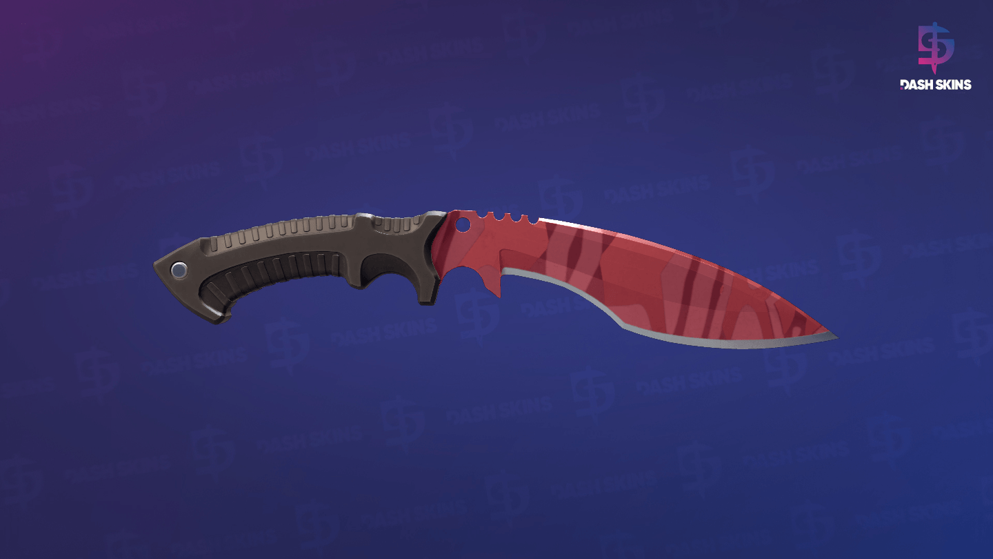★ Kukri Knife | Slaughter (Minimal Wear) Screenshot Playside