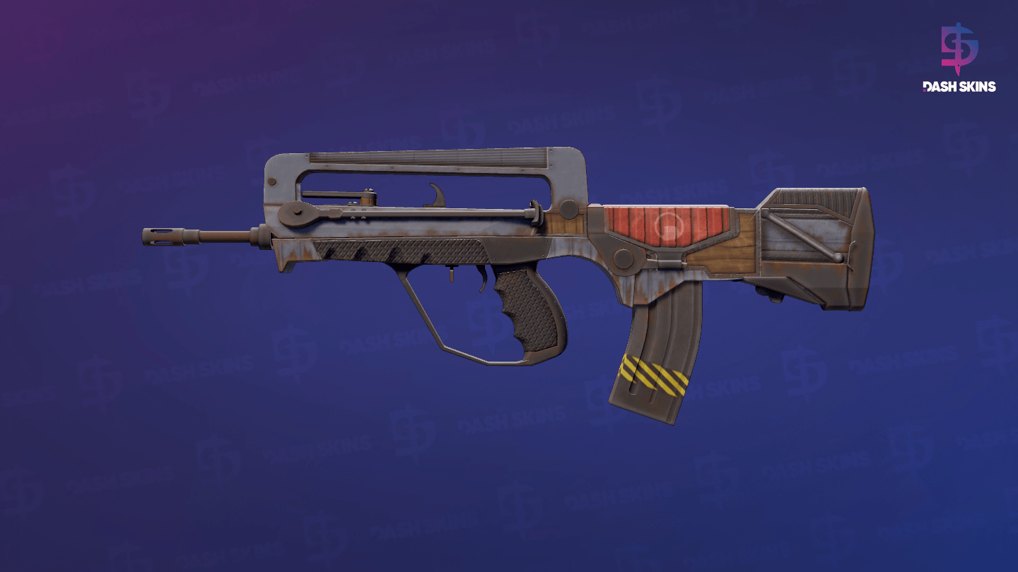 FAMAS | Decommissioned (Factory New) Screenshot Playside