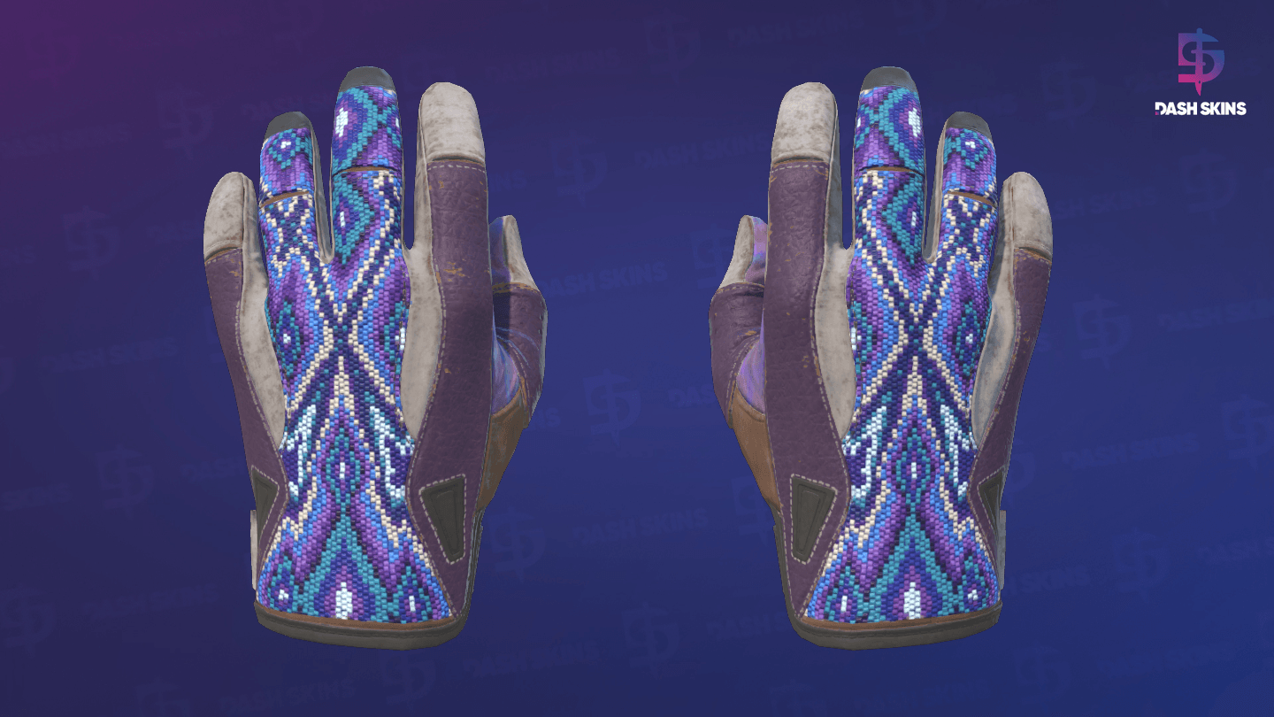 ★ Sport Gloves | Violet Beadwork (Field-Tested) Screenshot Playside