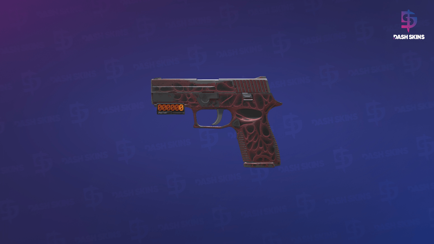 StatTrak™ P250 | Contaminant (Well-Worn) Screenshot Playside