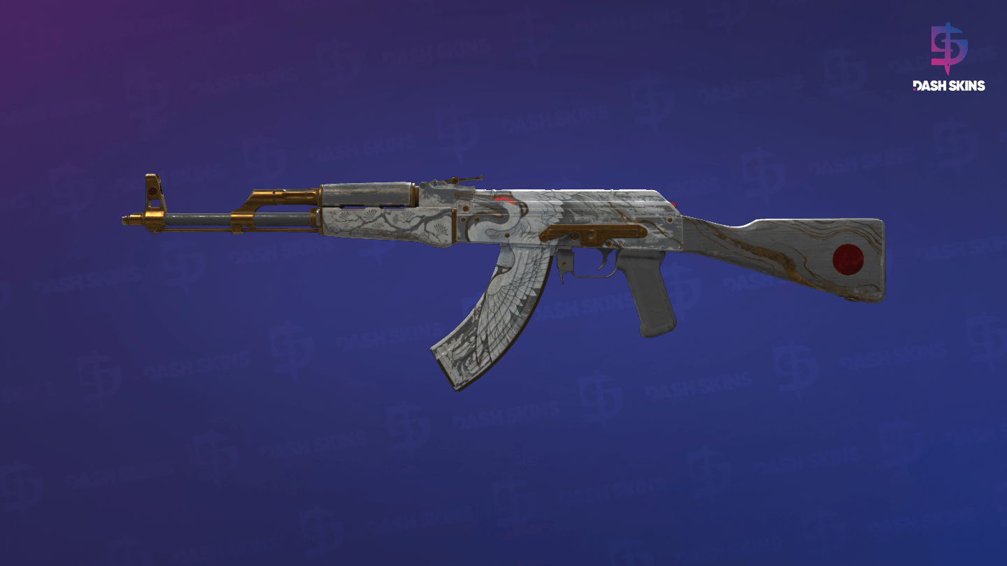 AK-47 | Crane Flight (Battle-Scarred) Screenshot Playside