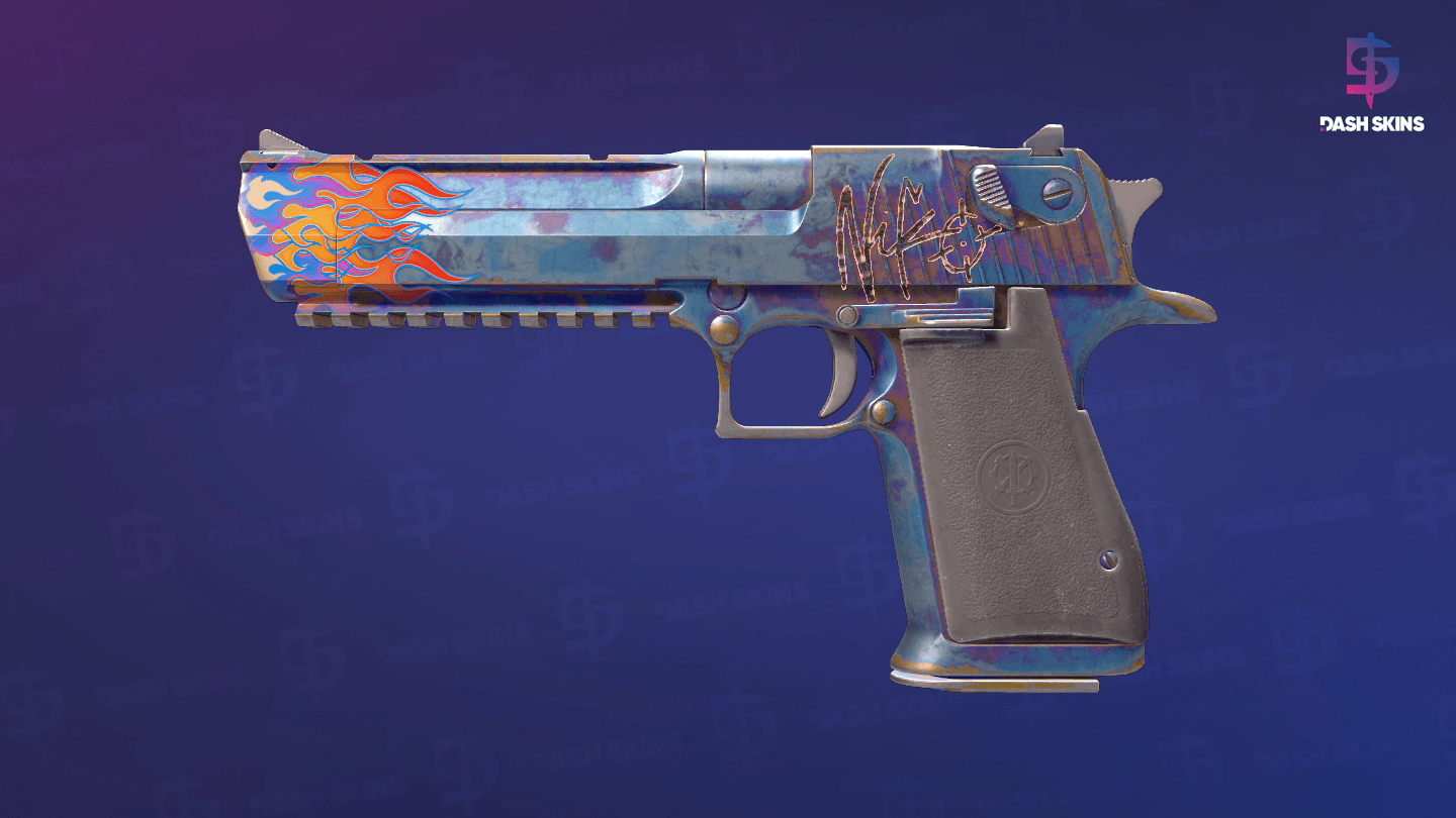 Desert Eagle | Heat Treated (Well-Worn) Screenshot Playside