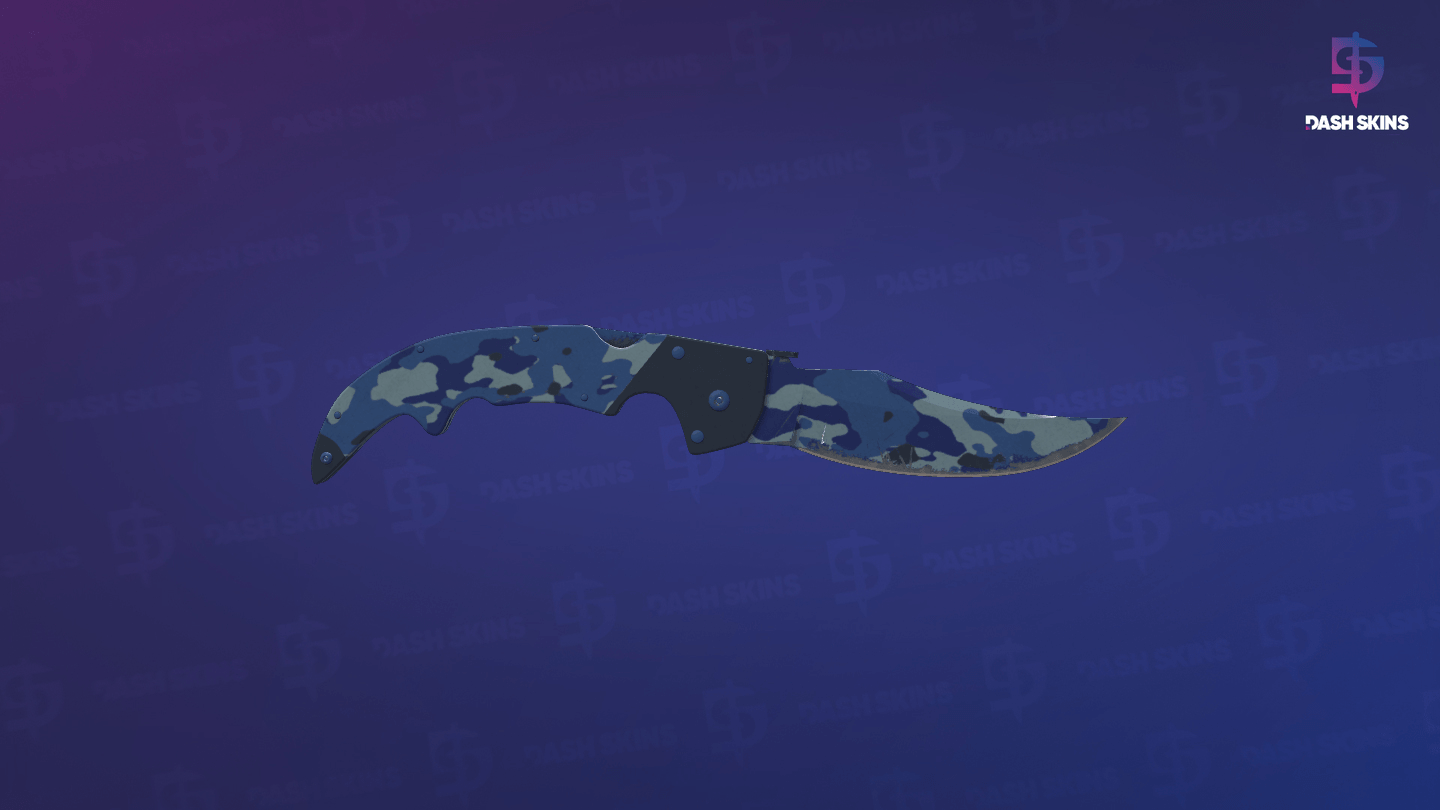 ★ StatTrak™ Falchion Knife | Bright Water (Field-Tested) Screenshot Playside