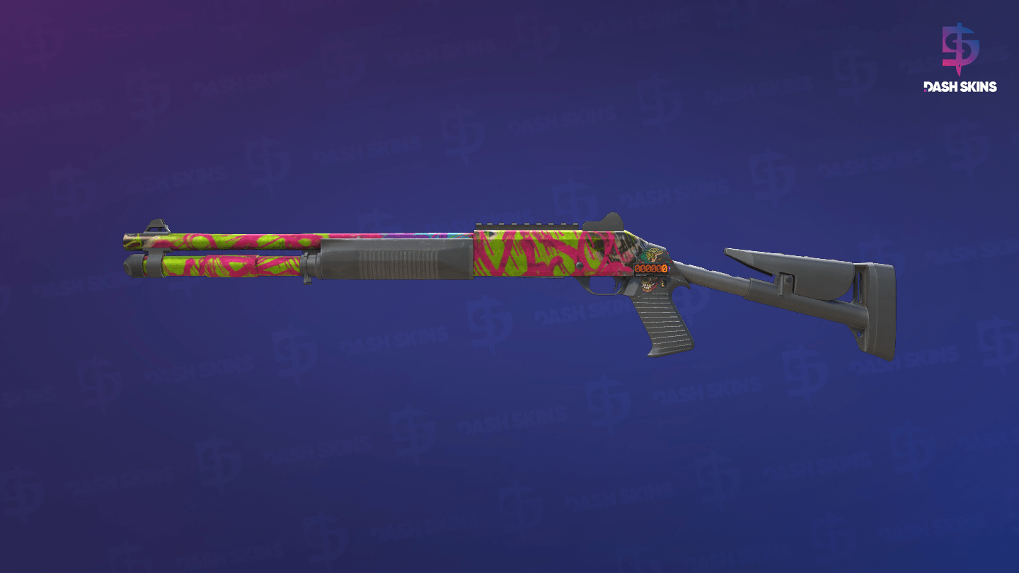 StatTrak™ XM1014 | XOXO (Battle-Scarred) Screenshot Playside