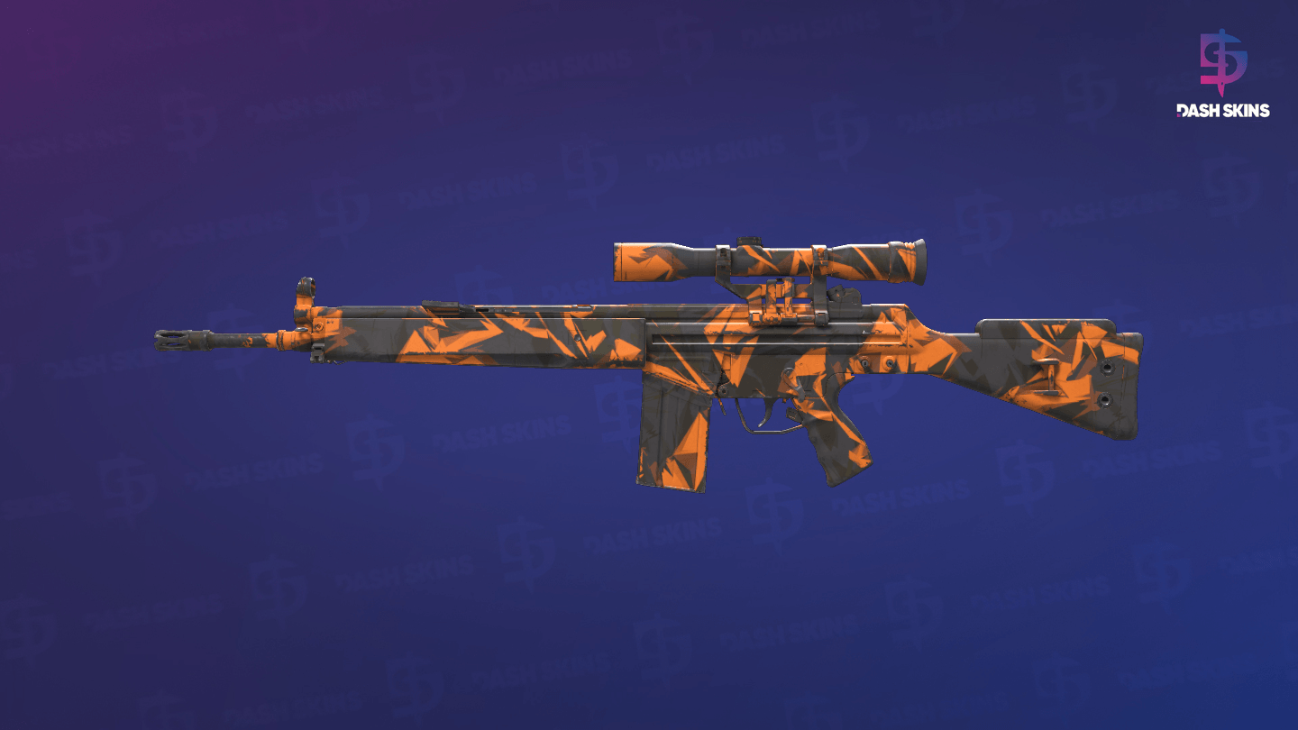 G3SG1 | Orange Crash (Field-Tested) Screenshot Playside