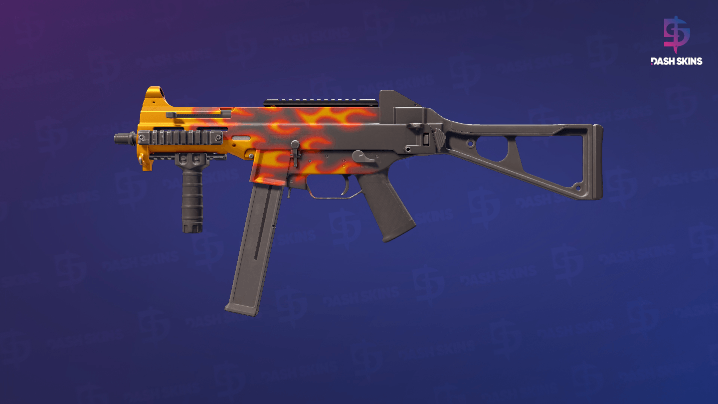 UMP-45 | Blaze (Factory New) Screenshot Playside