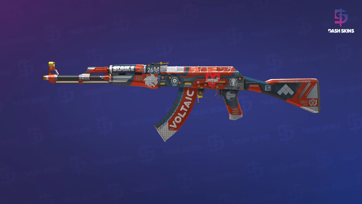AK-47 | Bloodsport (Minimal Wear) Screenshot Playside