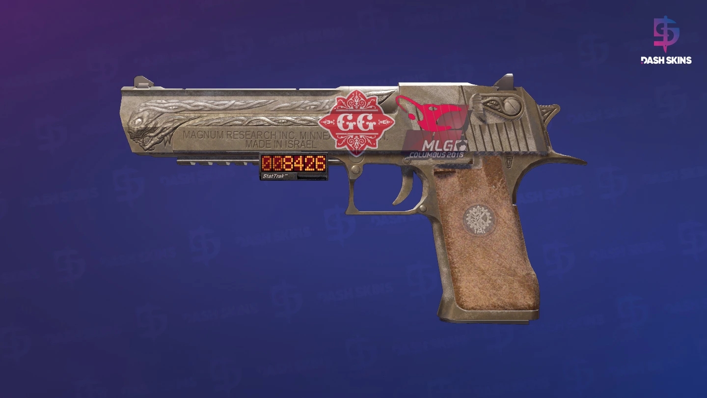 StatTrak™ Desert Eagle | Naga (Battle-Scarred) Screenshot Playside