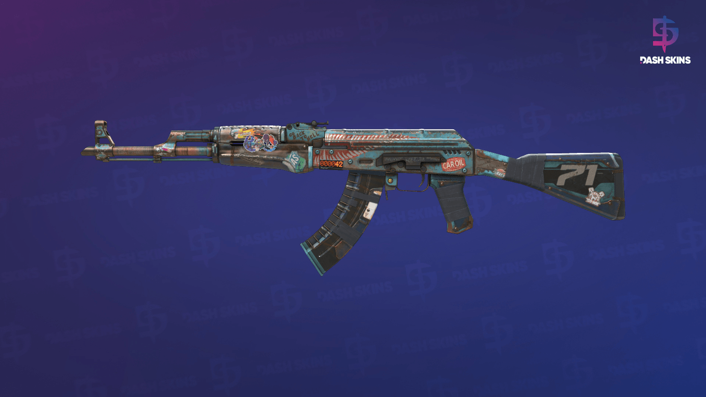 StatTrak™ AK-47 | Rat Rod (Field-Tested) Screenshot Playside