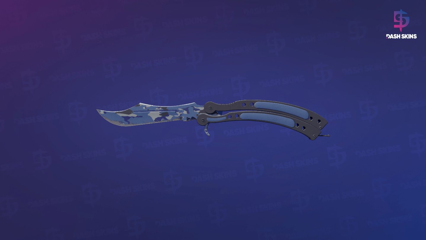 ★ Butterfly Knife | Bright Water (Field-Tested) Screenshot Playside