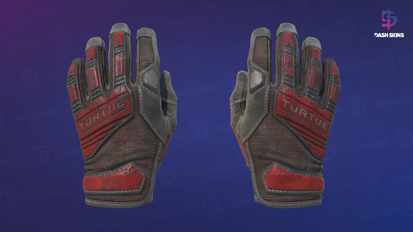 ★ Specialist Gloves | Crimson Web (Battle-Scarred) Screenshot Playside