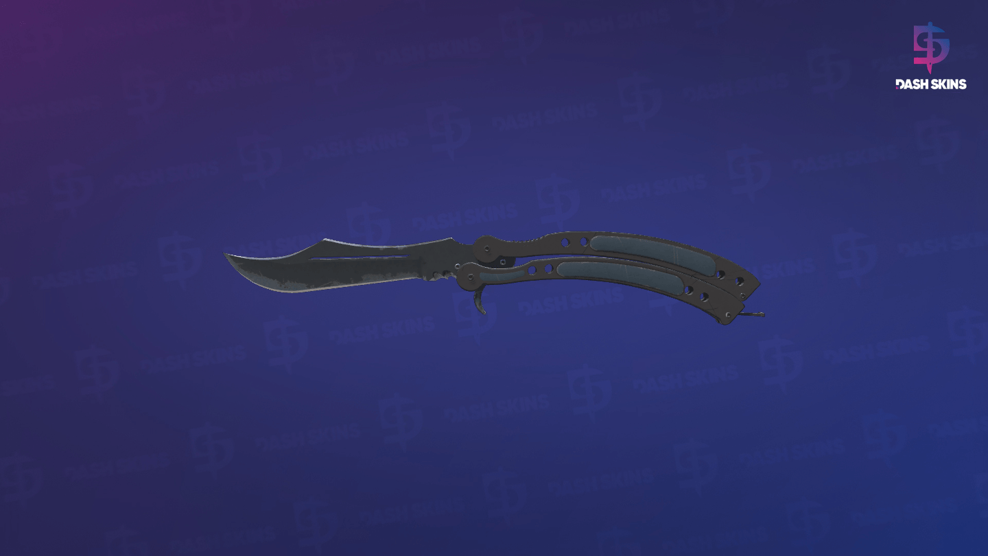 ★ Butterfly Knife | Night (Field-Tested) Screenshot Playside