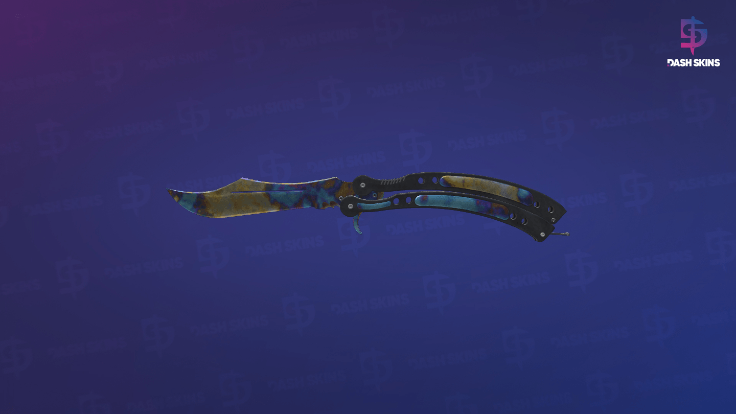 ★ Butterfly Knife | Case Hardened (Well-Worn) Screenshot Playside