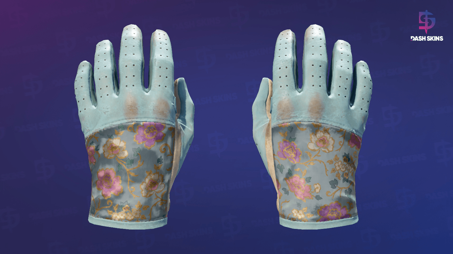 ★ Driver Gloves | Brocade Flowers (Battle-Scarred) Screenshot Playside