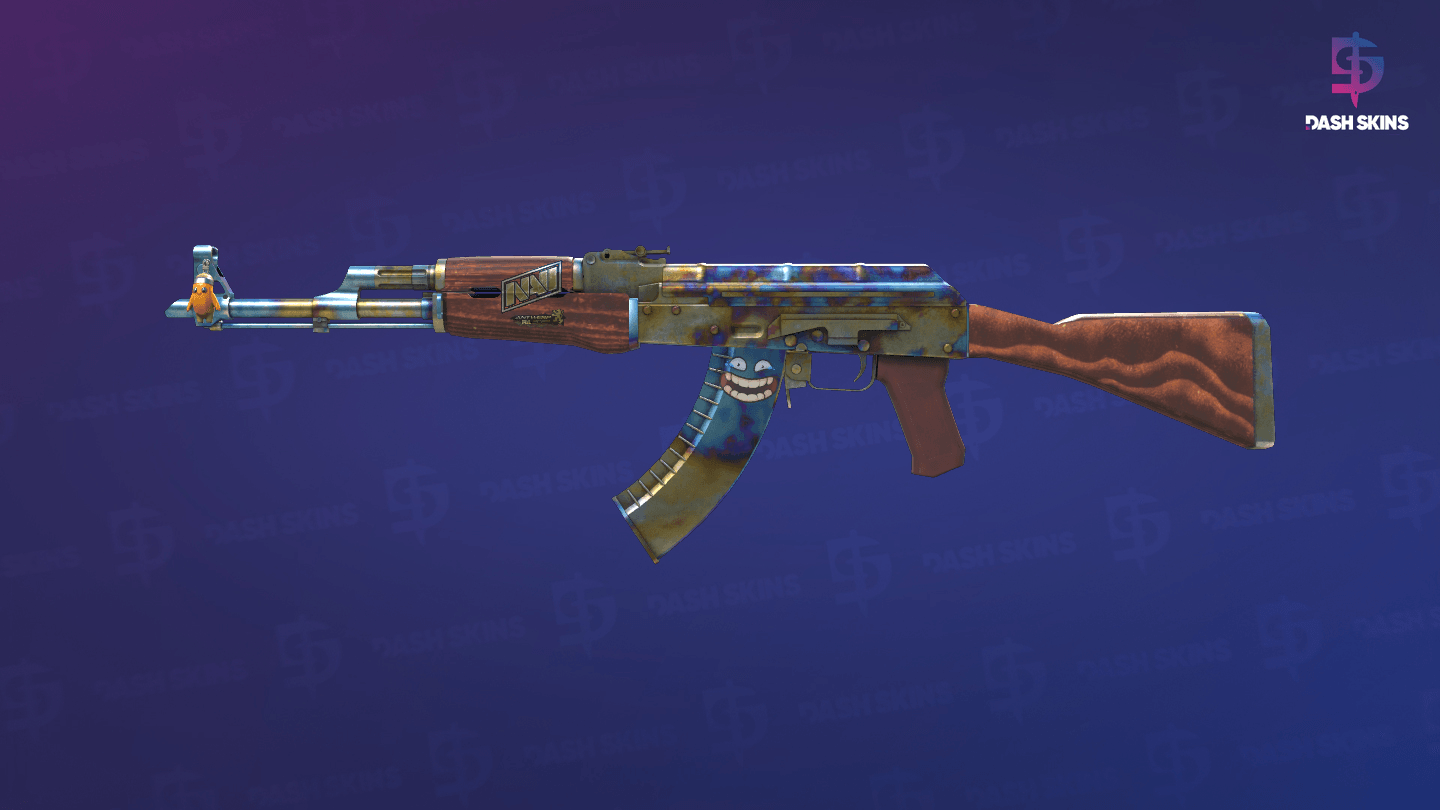 AK-47 | Case Hardened (Well-Worn) Screenshot Playside