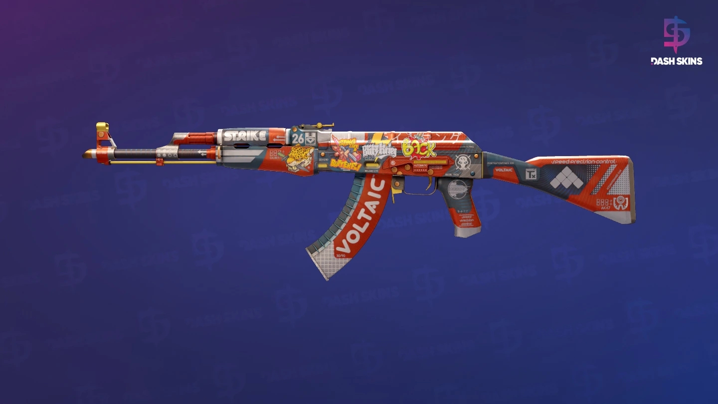 AK-47 | Bloodsport (Minimal Wear) Screenshot Playside