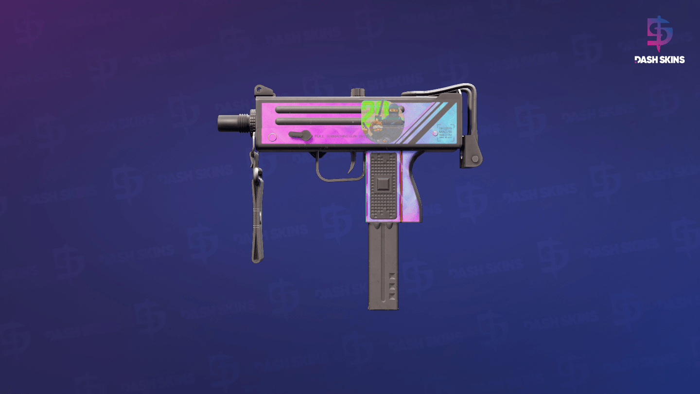 MAC-10 | Disco Tech (Field-Tested) Screenshot Playside