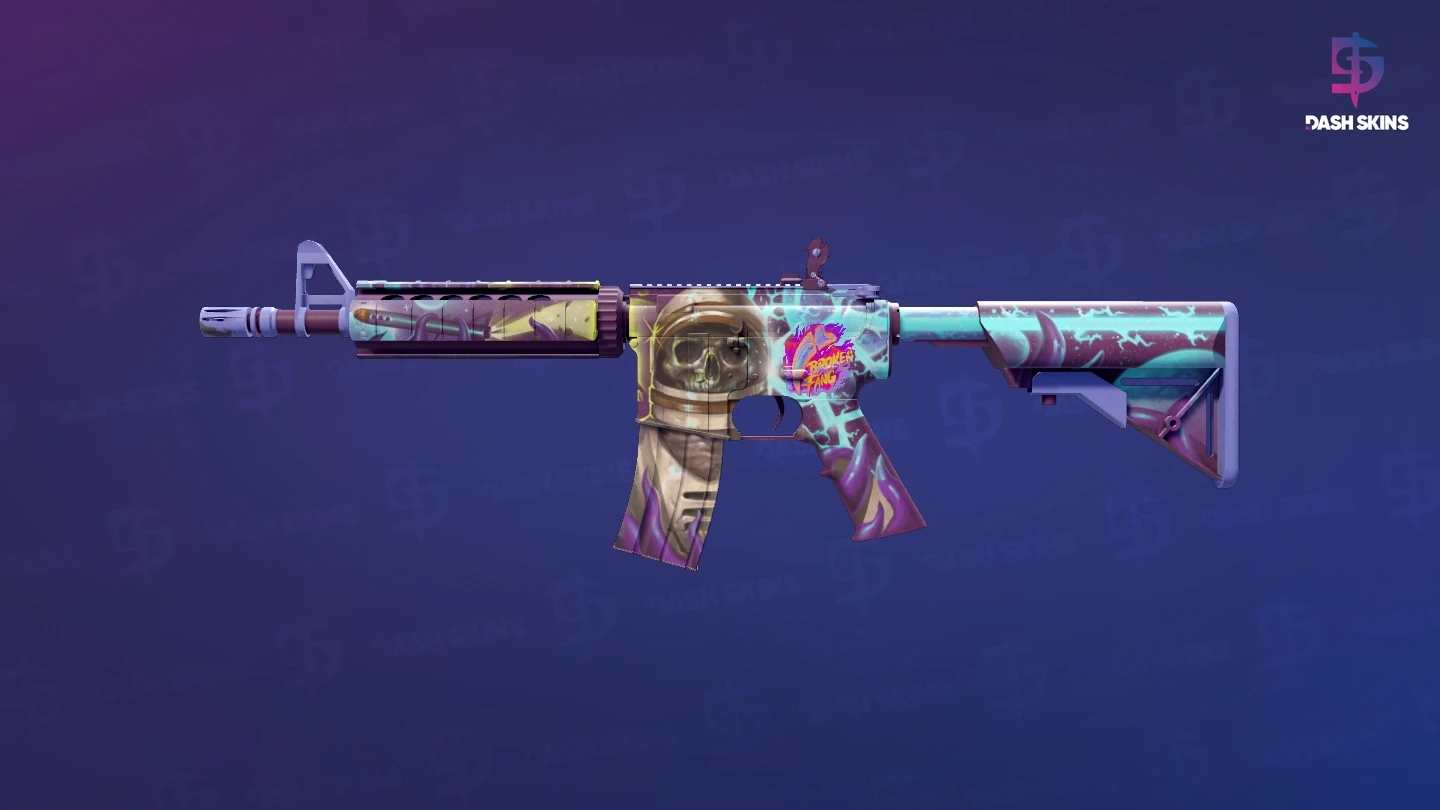 M4A4 | Desolate Space (Field-Tested) Screenshot Playside