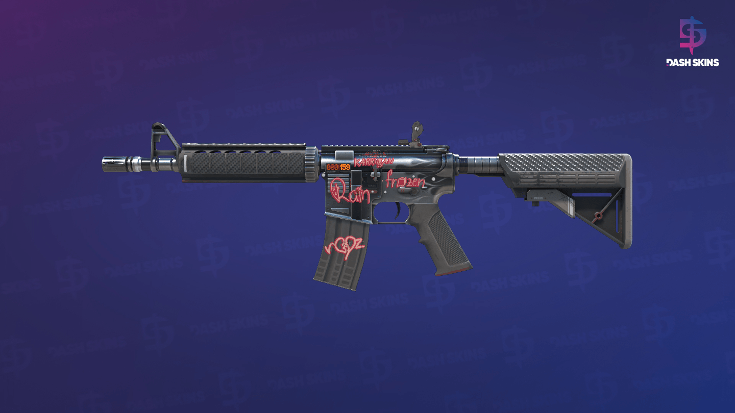 StatTrak™ M4A4 | Magnesium (Field-Tested) Screenshot Playside