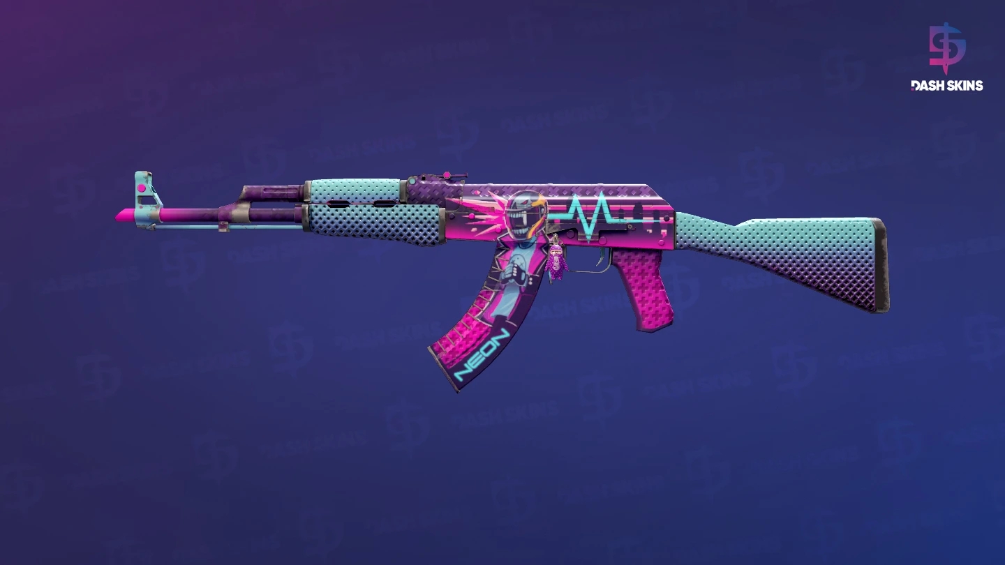 AK-47 | Neon Rider (Field-Tested) Screenshot Playside