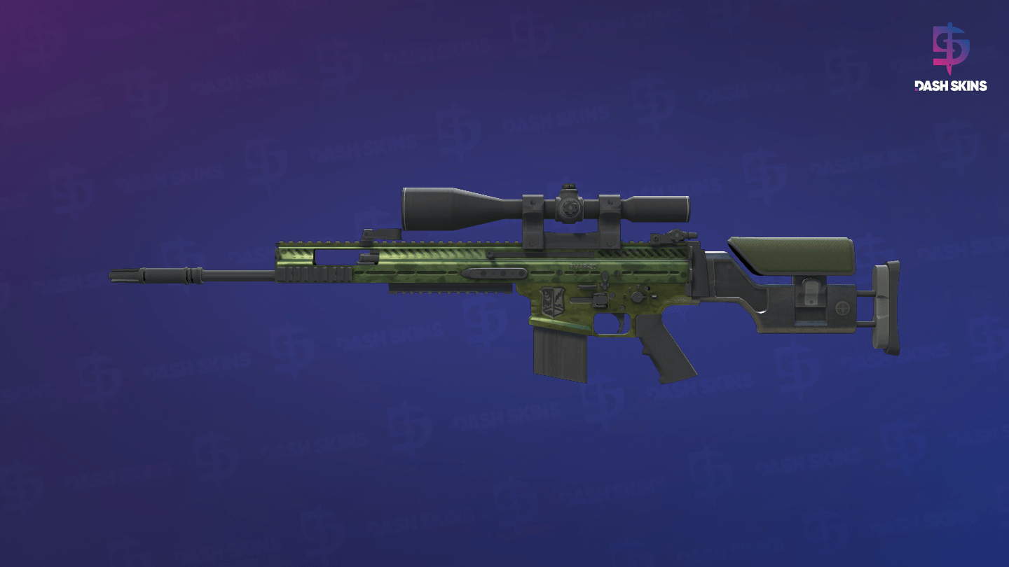SCAR-20 | Green Marine (Field-Tested) Screenshot Playside