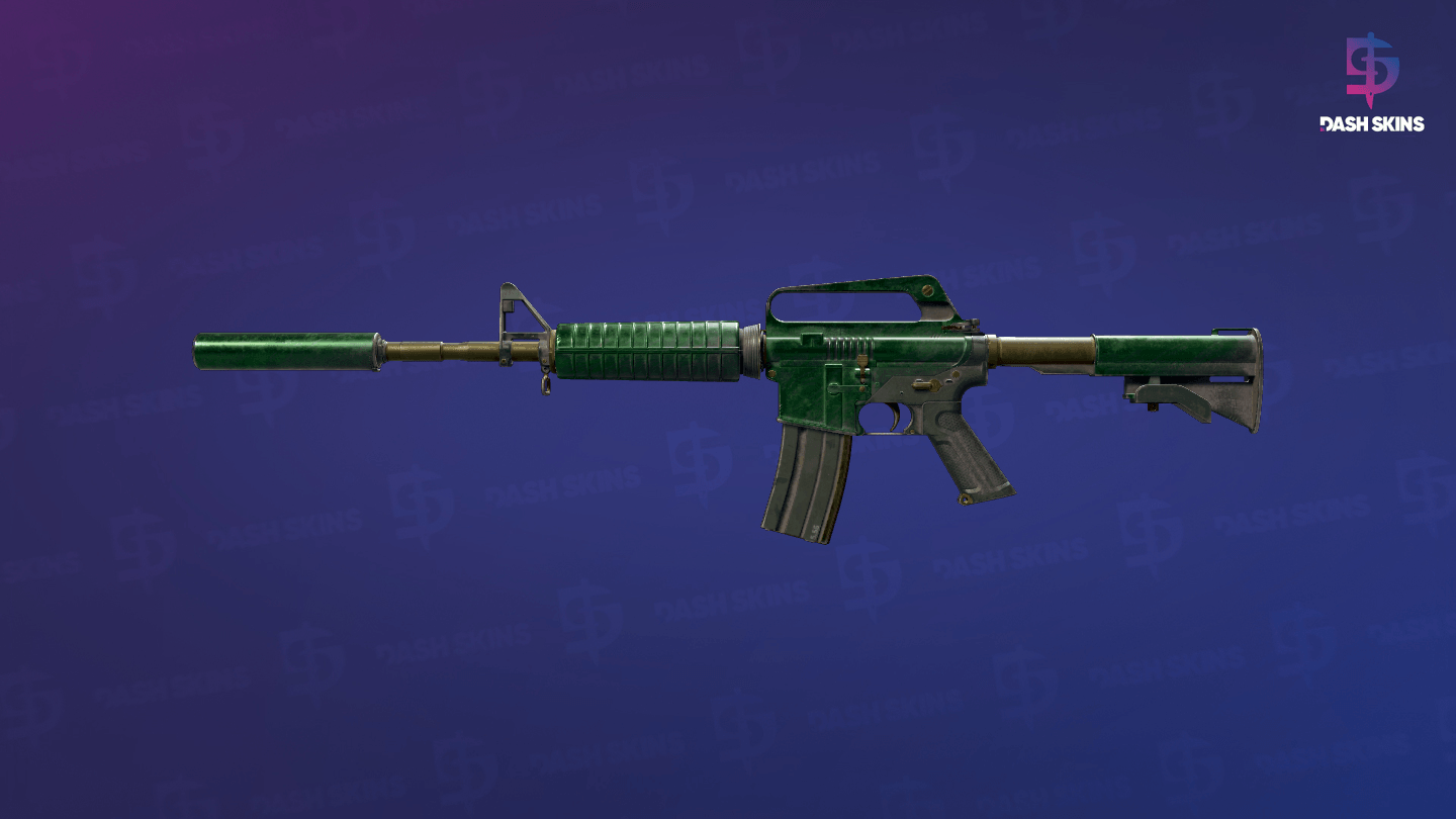 M4A1-S | Electrum (Battle-Scarred) Screenshot Playside