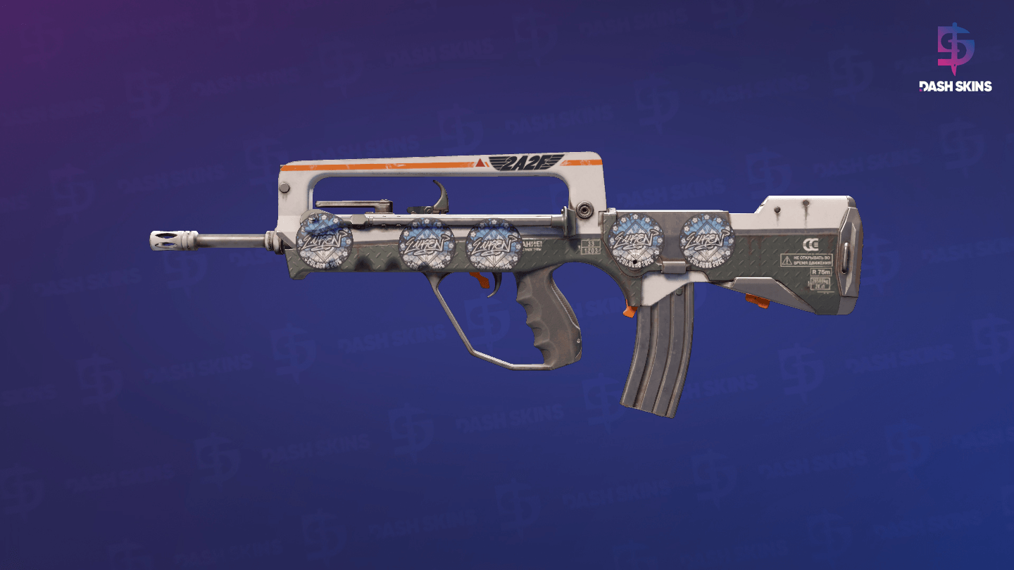 FAMAS | 2A2F (Minimal Wear) Screenshot Playside
