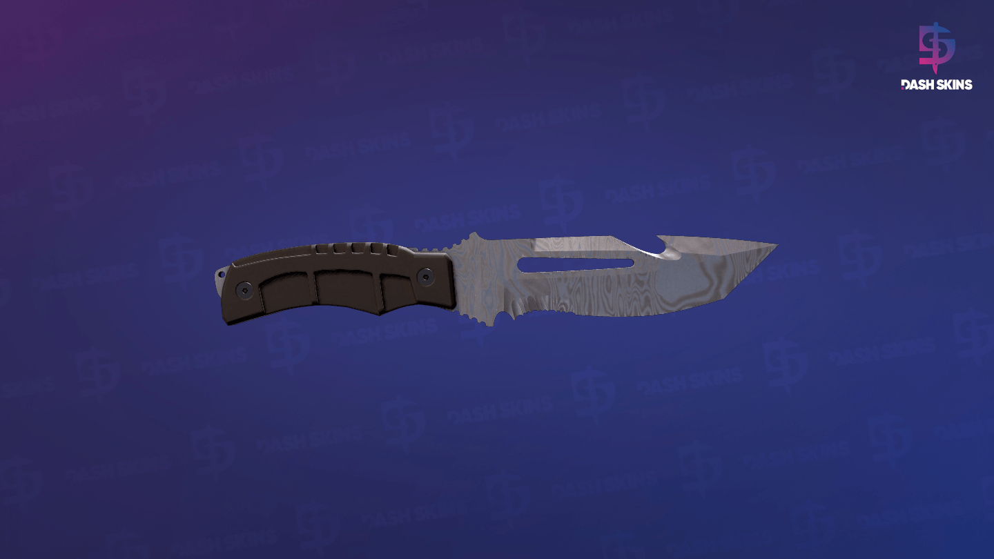 ★ Survival Knife | Damascus Steel (Factory New) Screenshot Playside
