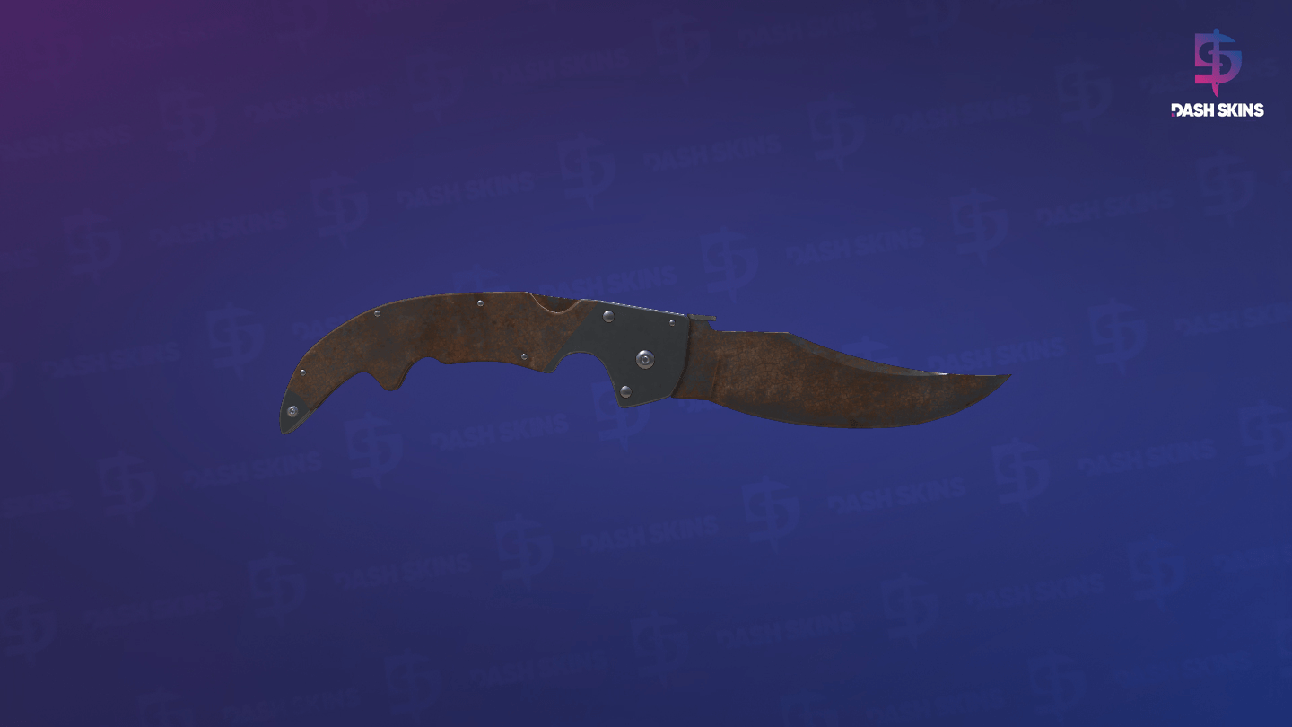 ★ Falchion Knife | Rust Coat (Battle-Scarred) Screenshot Playside