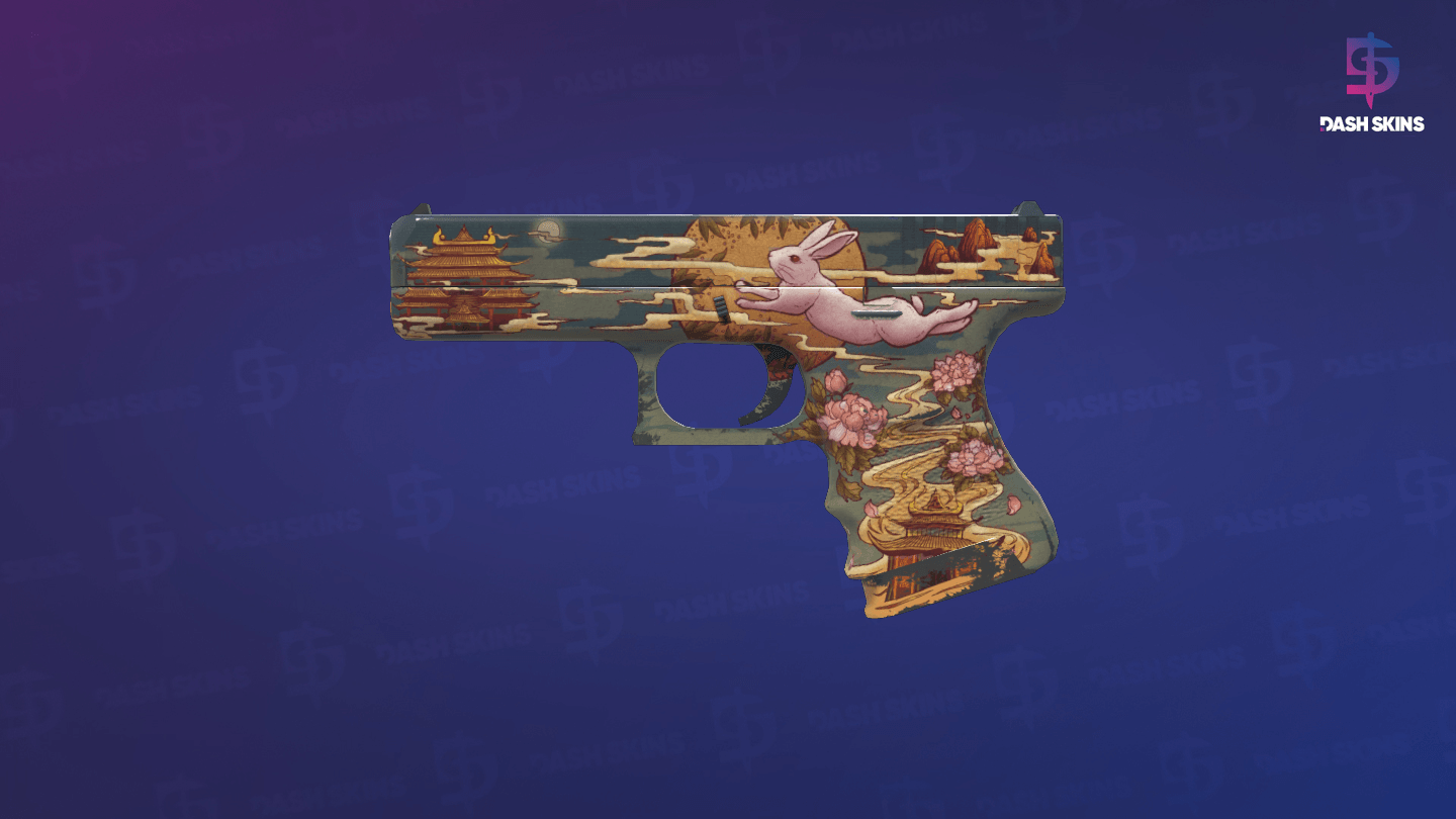 Glock-18 | Umbral Rabbit (Field-Tested) Screenshot Playside