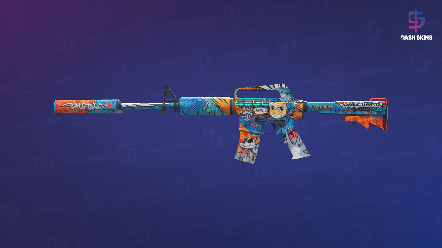 M4A1-S | Player Two (Minimal Wear) Screenshot Playside