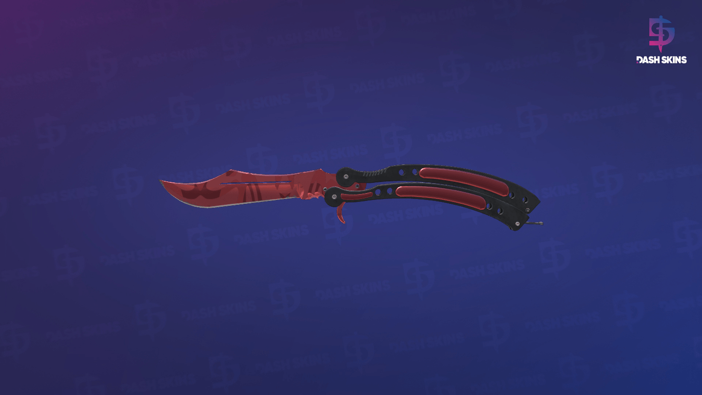★ Butterfly Knife | Slaughter (Minimal Wear) Screenshot Playside