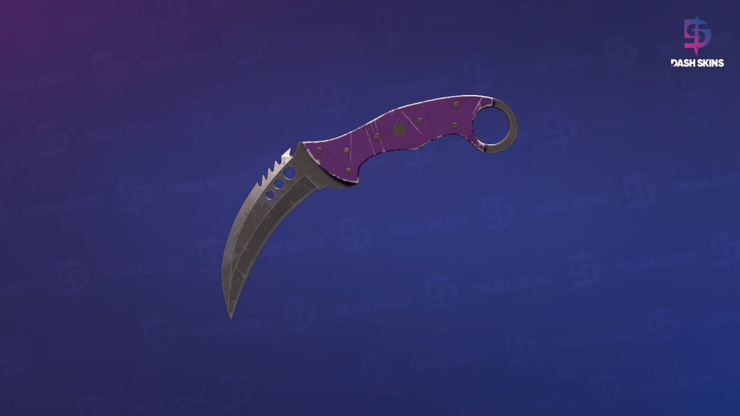 ★ Talon Knife | Ultraviolet (Battle-Scarred) Screenshot Playside