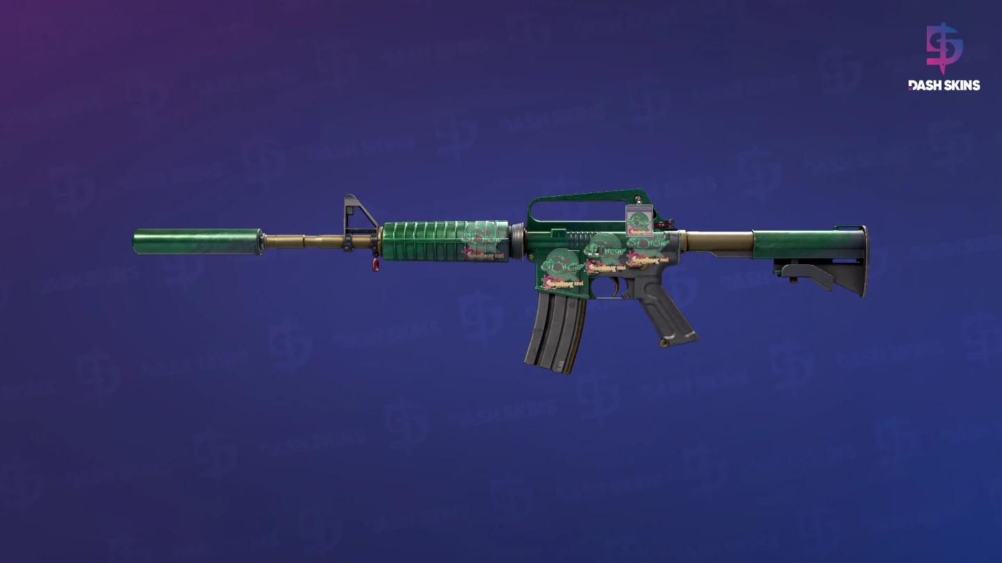 M4A1-S | Electrum (Well-Worn) Screenshot Playside