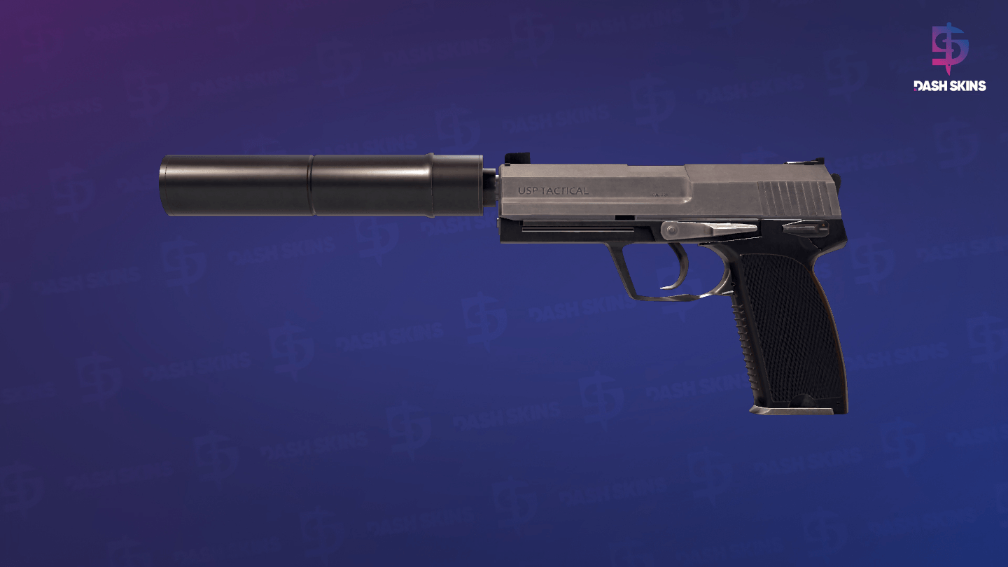 USP-S | Stainless (Minimal Wear) Screenshot Playside