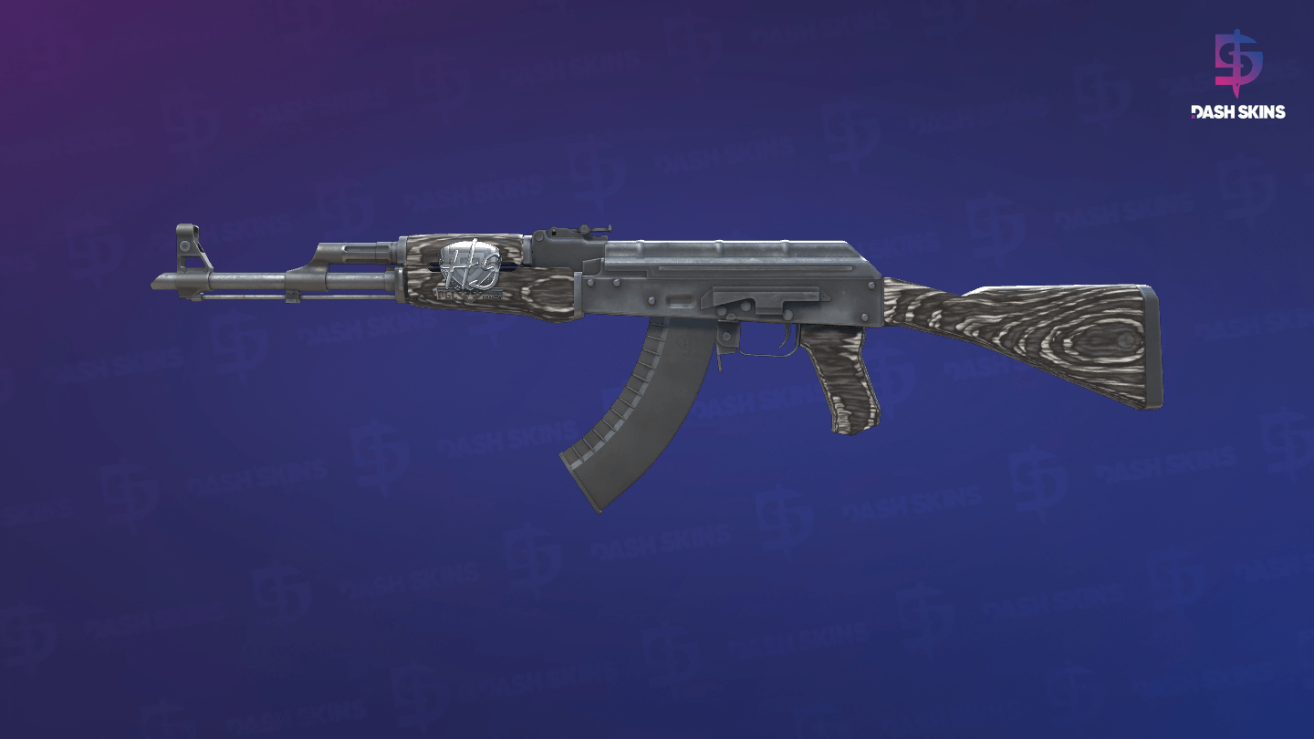 Souvenir AK-47 | Black Laminate (Minimal Wear) Screenshot Playside