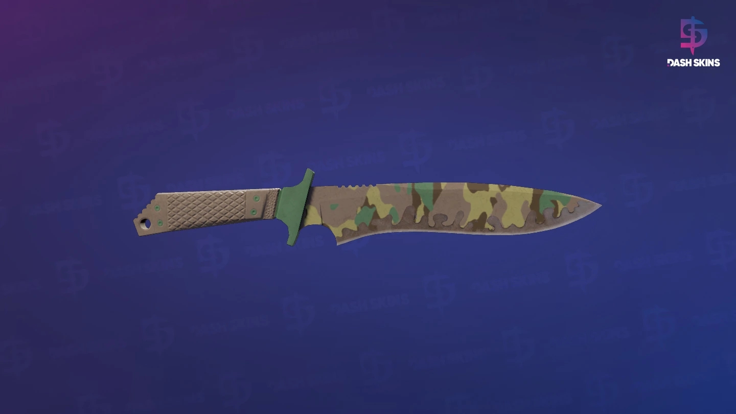 ★ Classic Knife | Boreal Forest (Well-Worn) Screenshot Playside