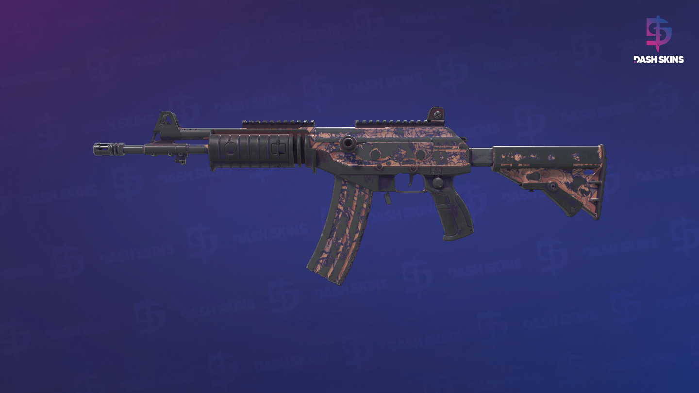 Galil AR | Sky Mandala (Battle-Scarred) Screenshot Playside