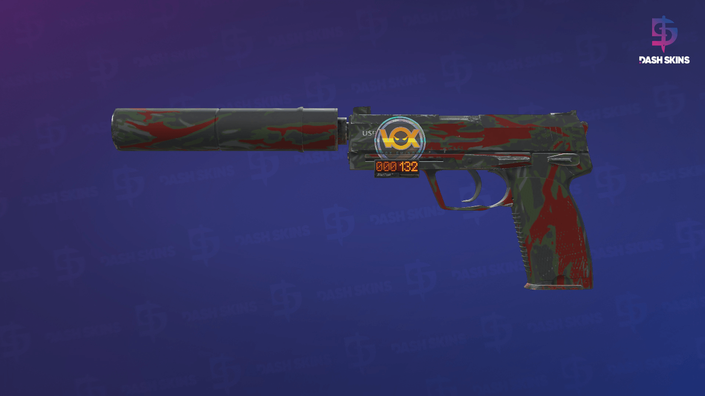 StatTrak™ USP-S | Blood Tiger (Minimal Wear) Screenshot Playside