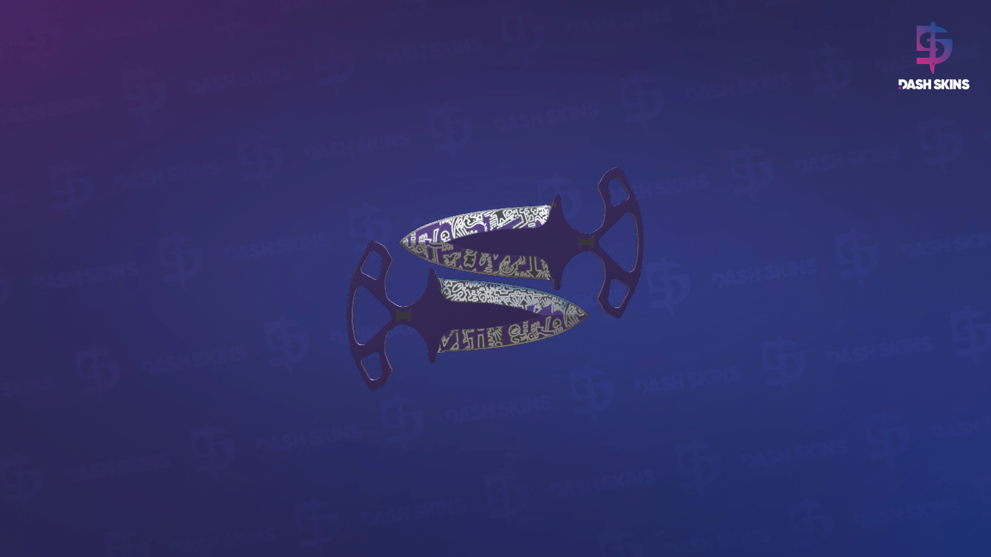 ★ Shadow Daggers | Freehand (Minimal Wear) Screenshot Playside