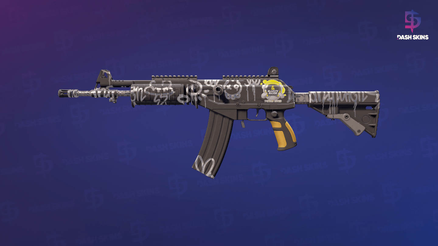 Galil AR | Metallic Squeezer (Minimal Wear) Screenshot Playside