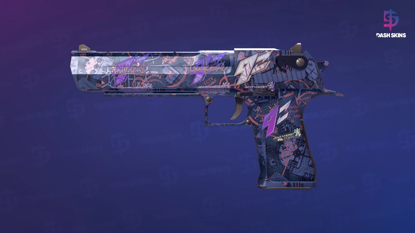 Desert Eagle | Night Heist (Factory New) Screenshot Playside