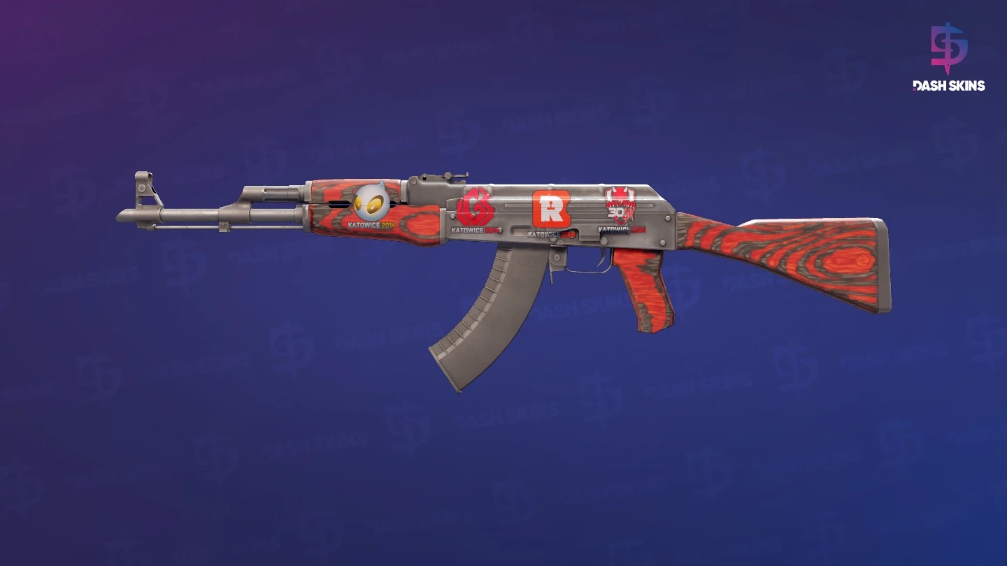 AK-47 | Red Laminate (Field-Tested) Screenshot Playside