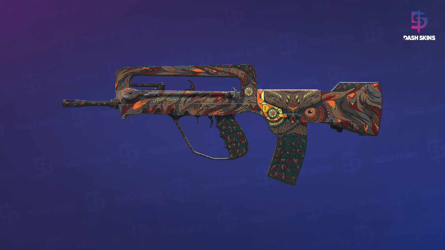 FAMAS | Eye of Athena (Minimal Wear) Screenshot Playside