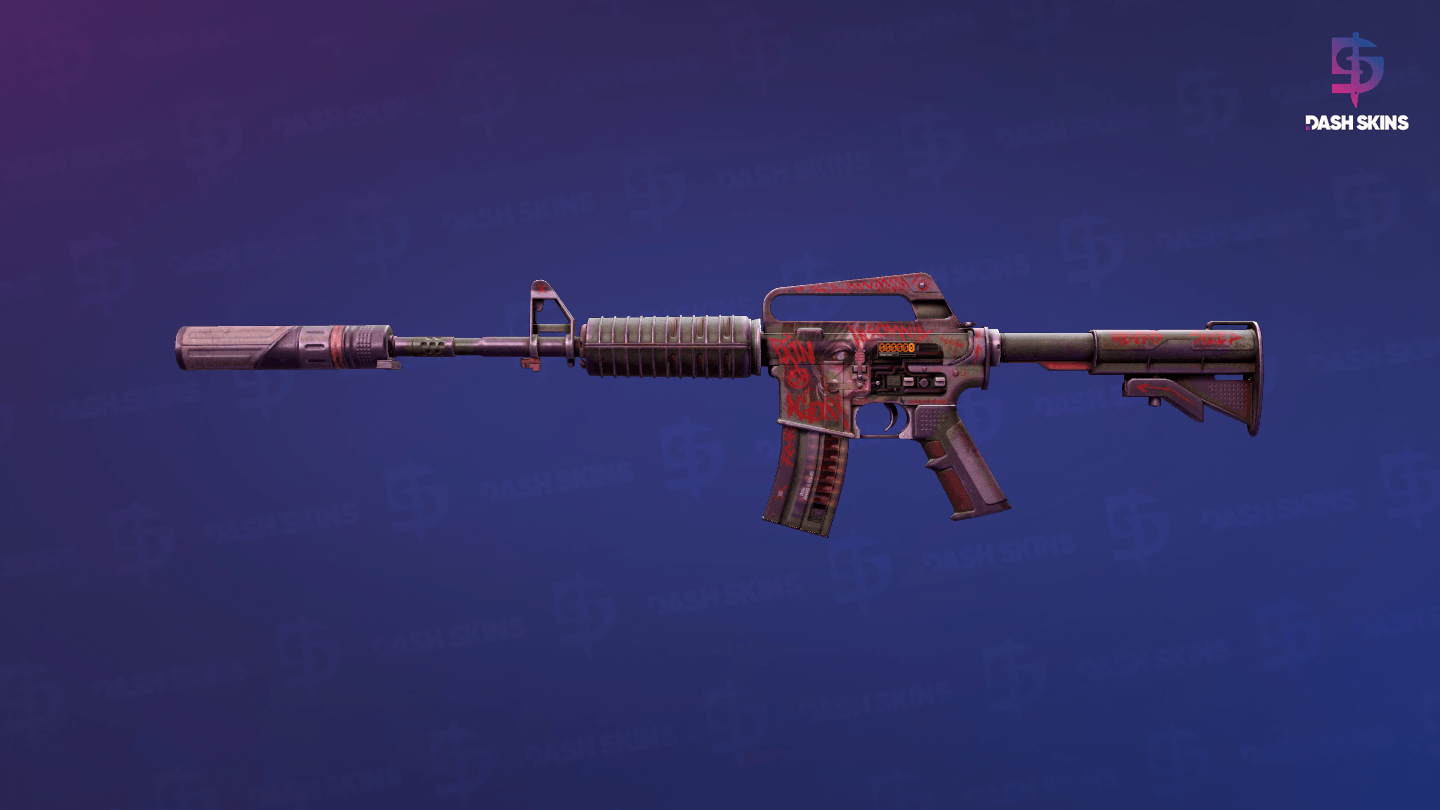 StatTrak™ M4A1-S | Night Terror (Battle-Scarred) Screenshot Playside